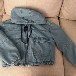 Cropped Denim Jacket